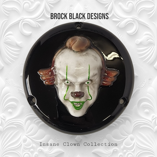 Clown themed derby and points cover