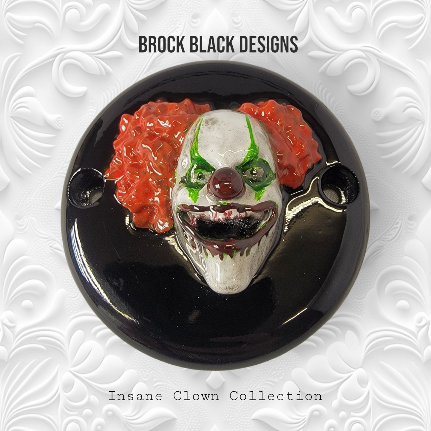 Clown themed derby and points cover