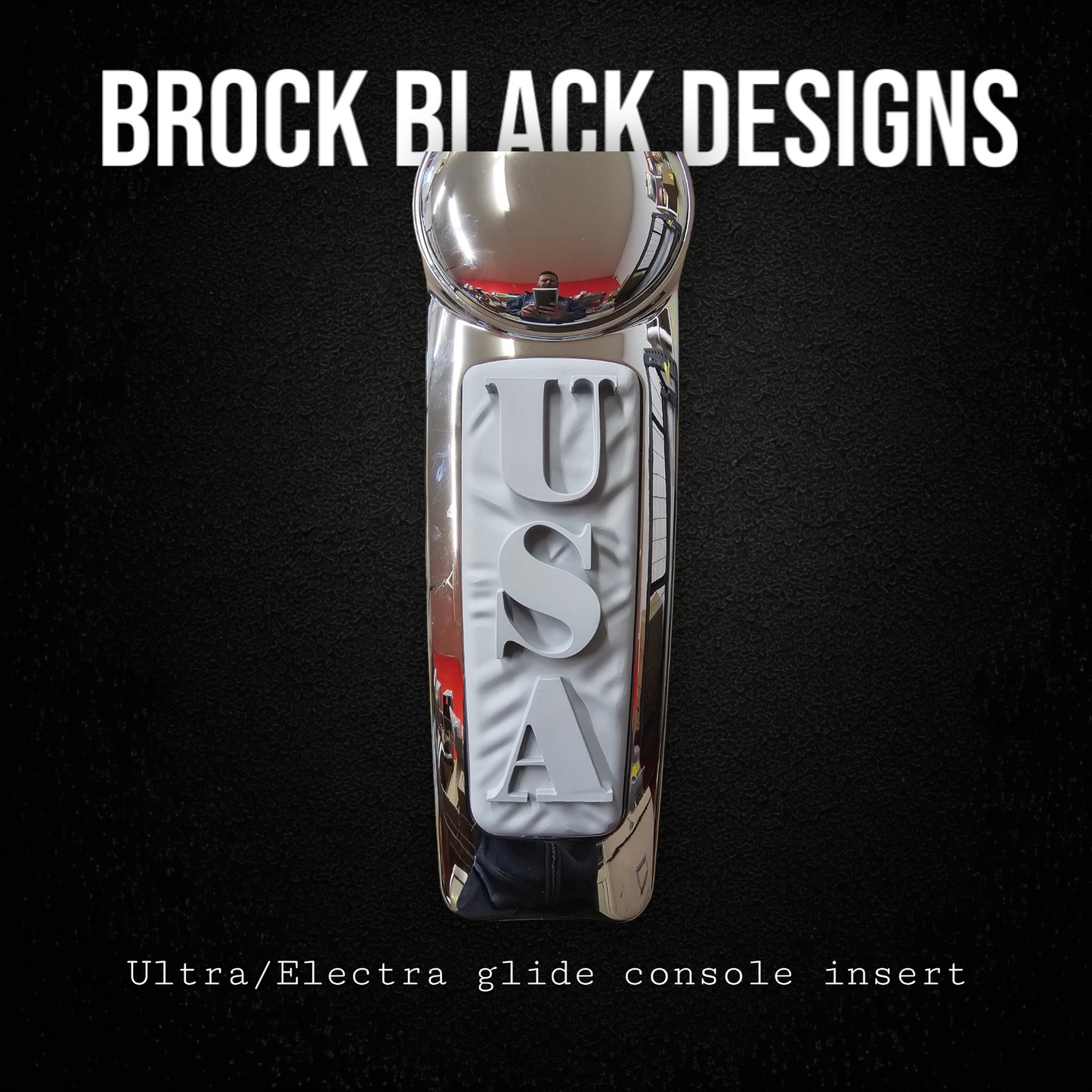 08+ ultra/Electra touring console insert 3D USA