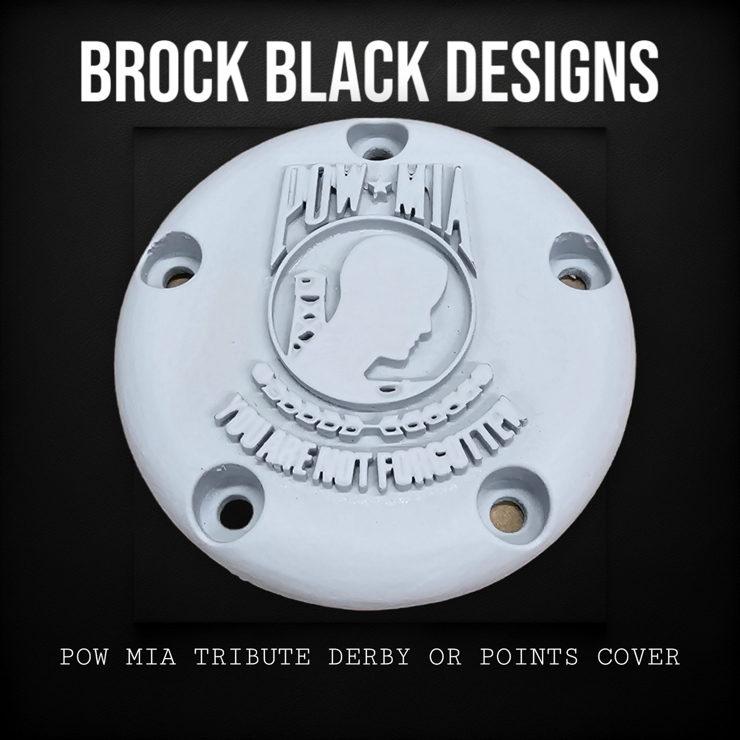 Harley POW-MIA derby and points cover
