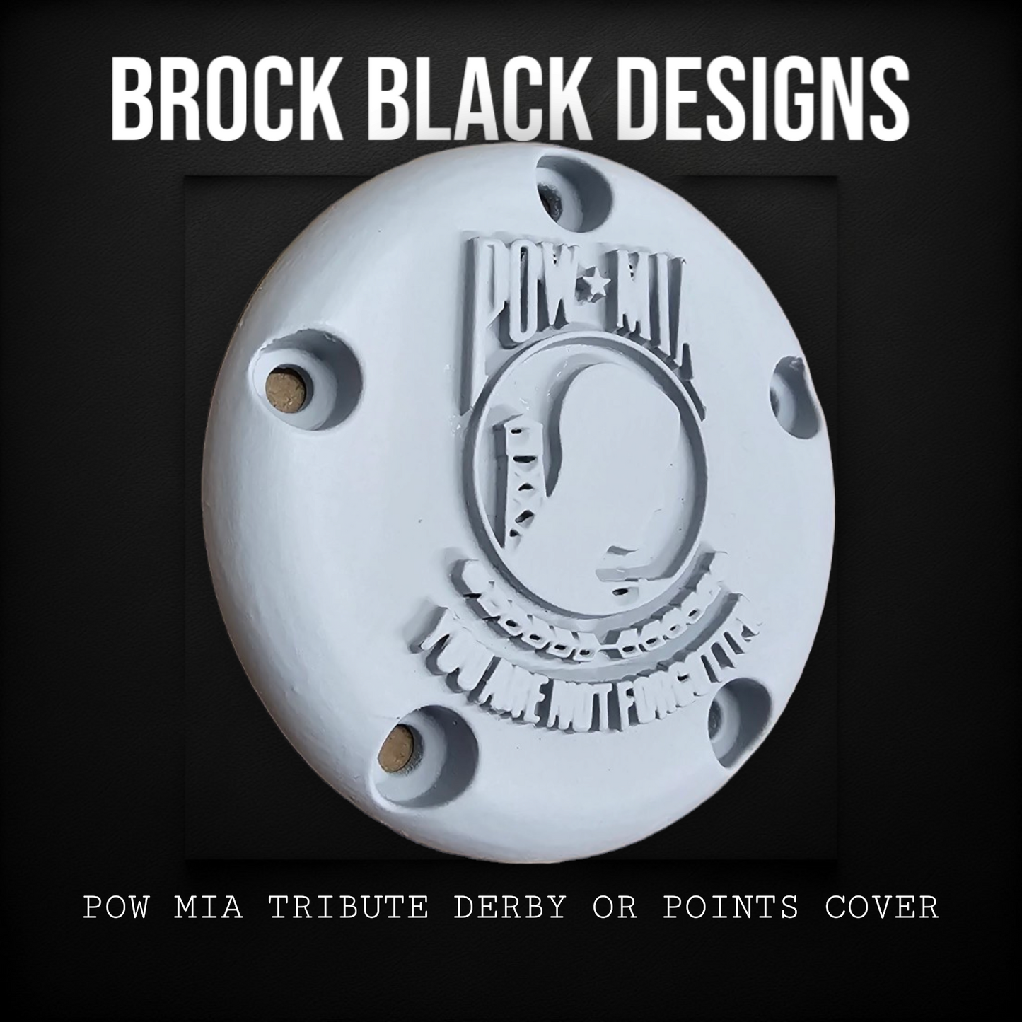 Harley POW-MIA derby and points cover