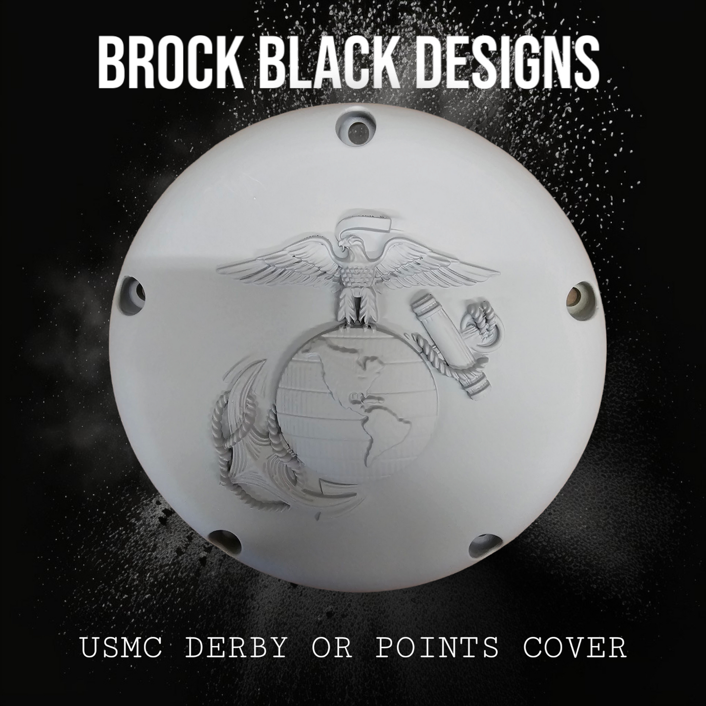 3D USMC Derby cover
