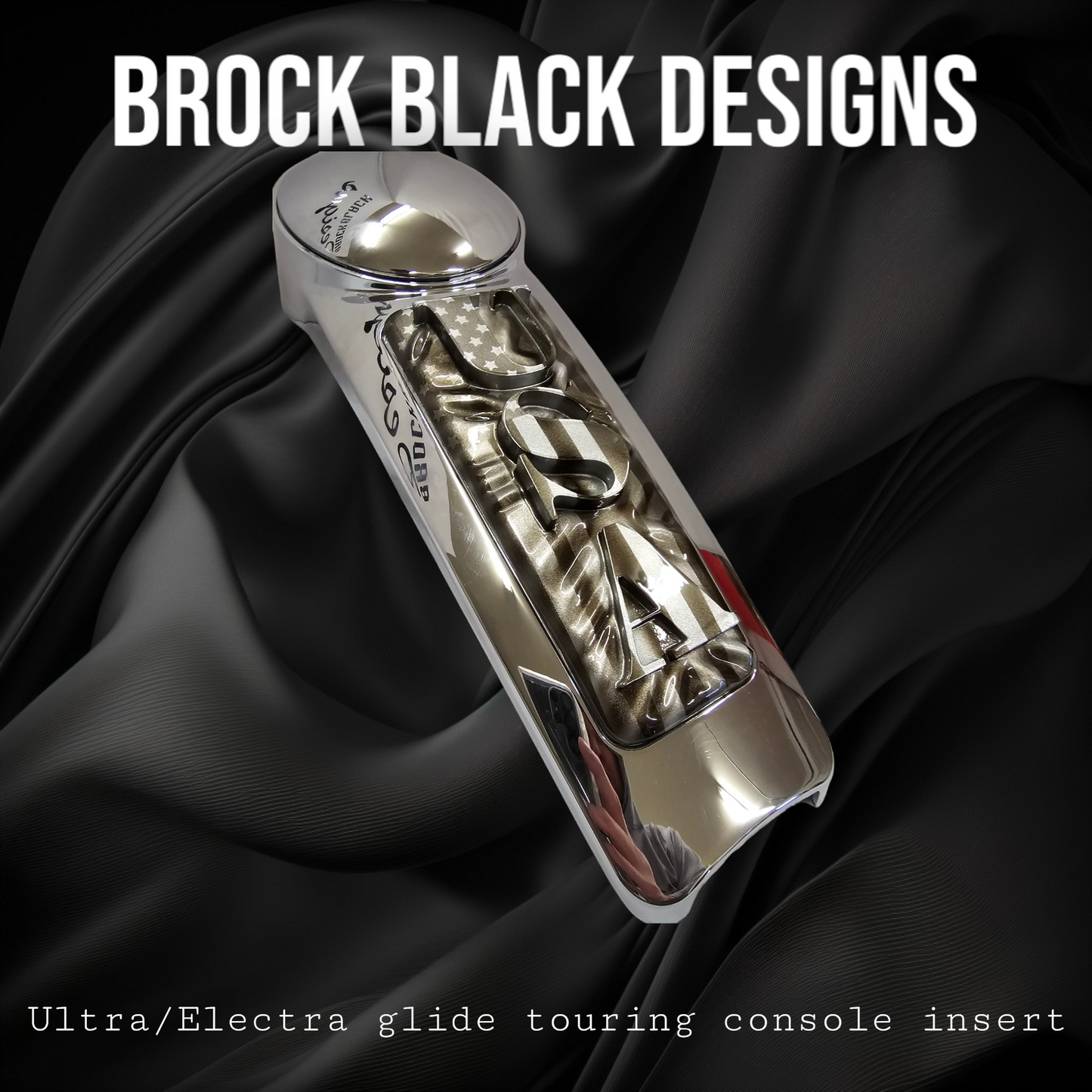 08+ ultra/Electra touring console insert 3D USA