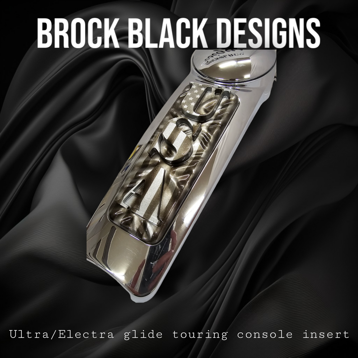 08+ ultra/Electra touring console insert 3D USA