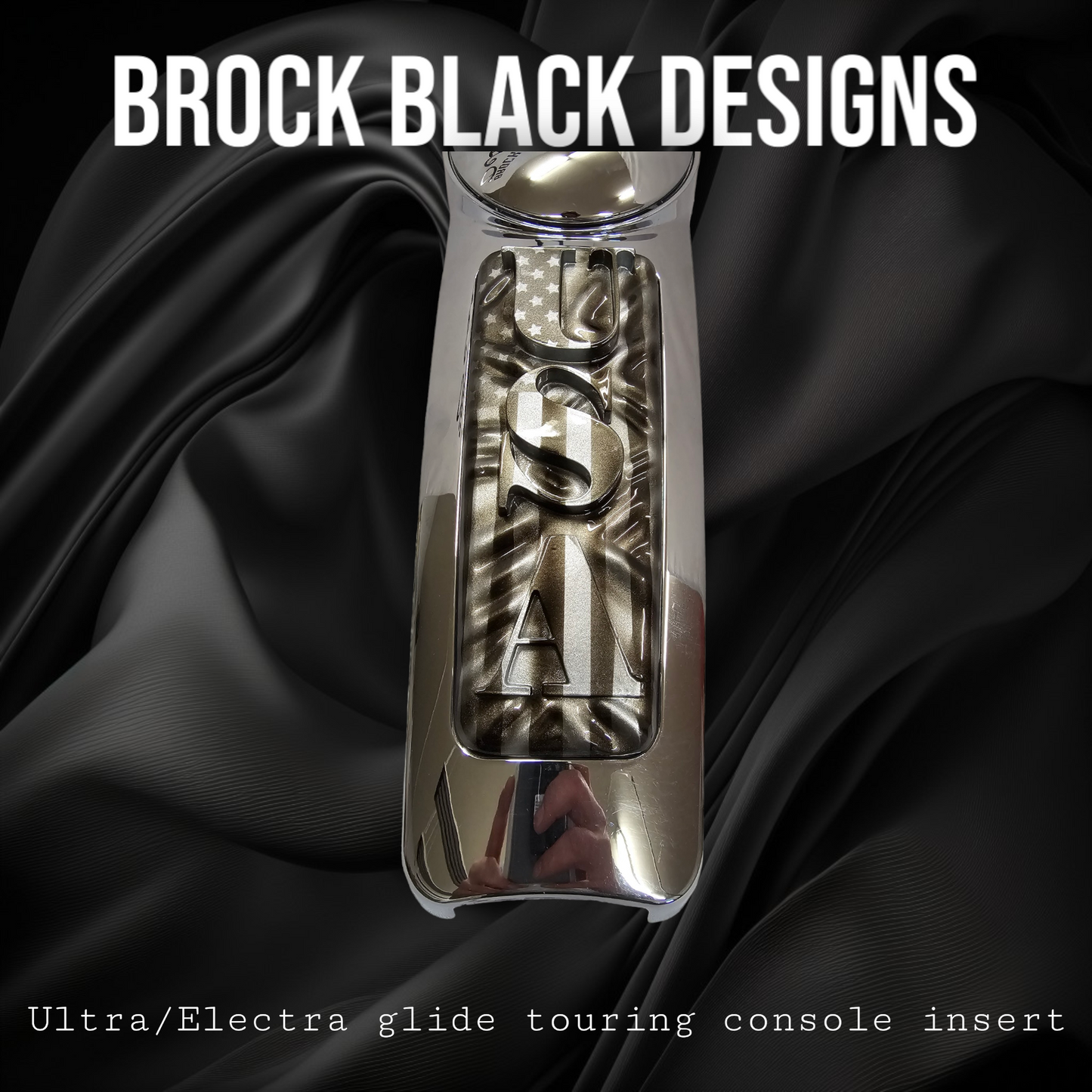 08+ ultra/Electra touring console insert 3D USA