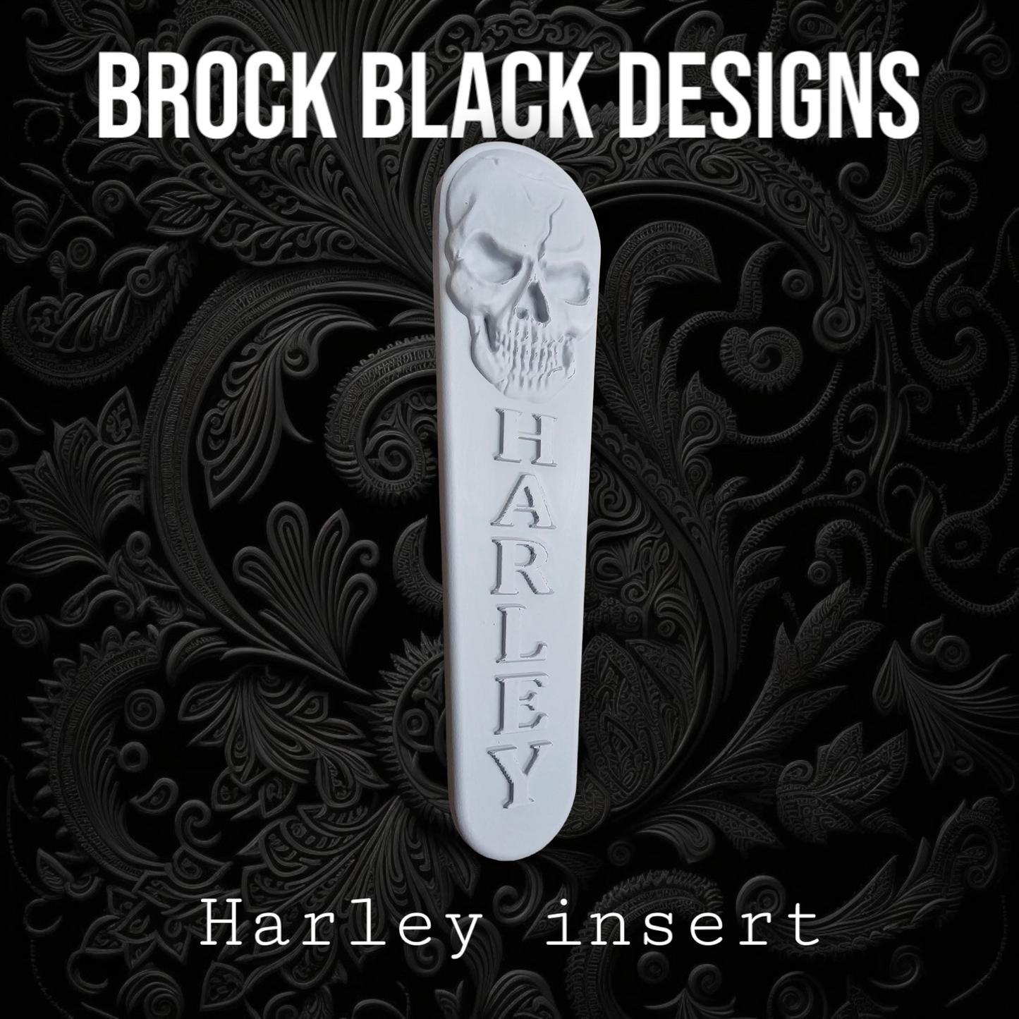 08+ touring console insert 3D Skull flag theme