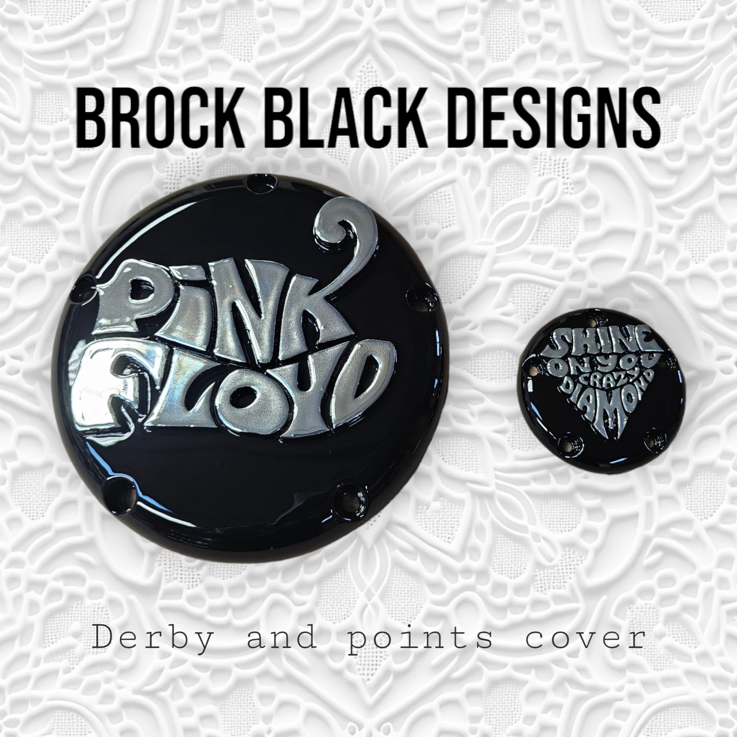 3D Pink Floyd derby cover and points cover