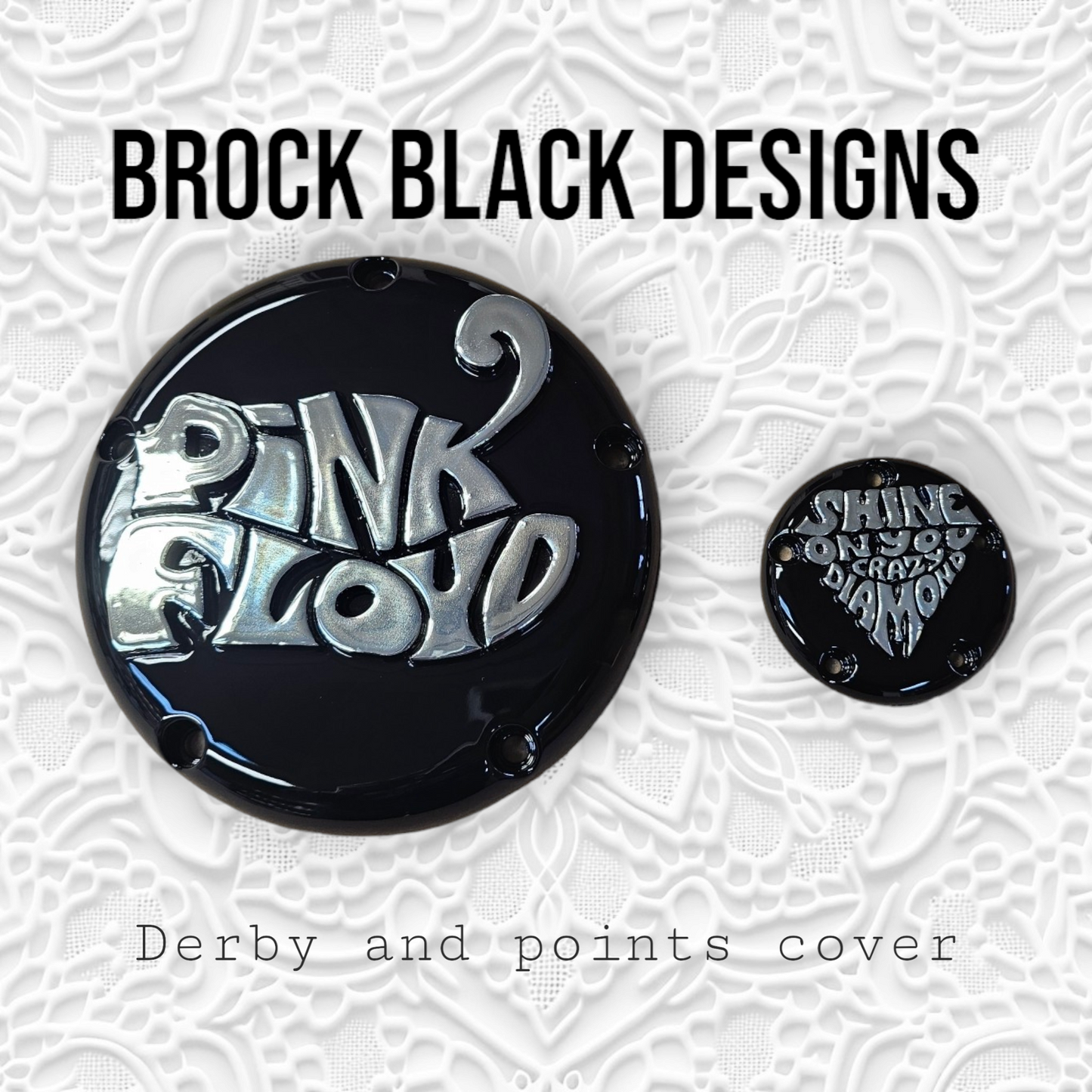 3D Pink Floyd derby cover and points cover