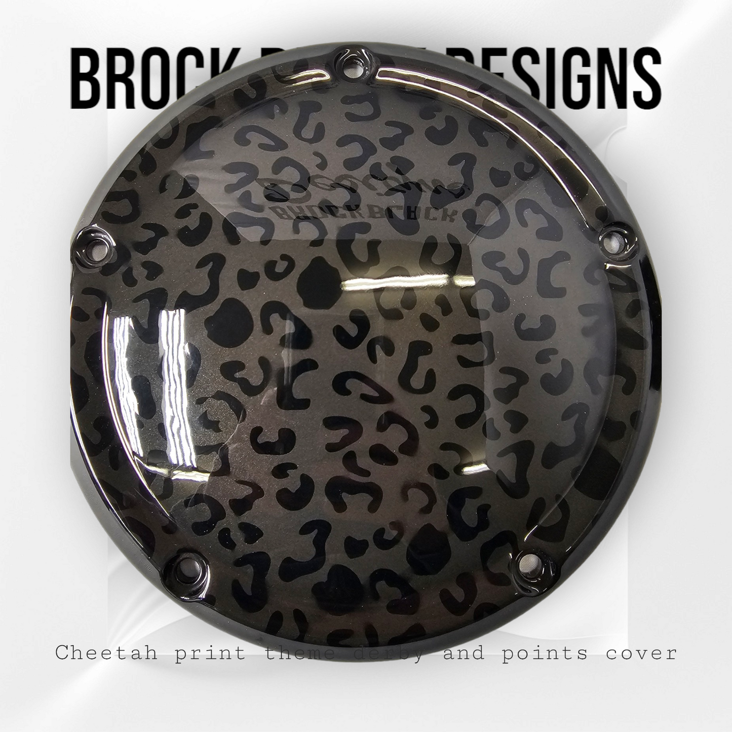 Cheetah print theme derby and points cover
