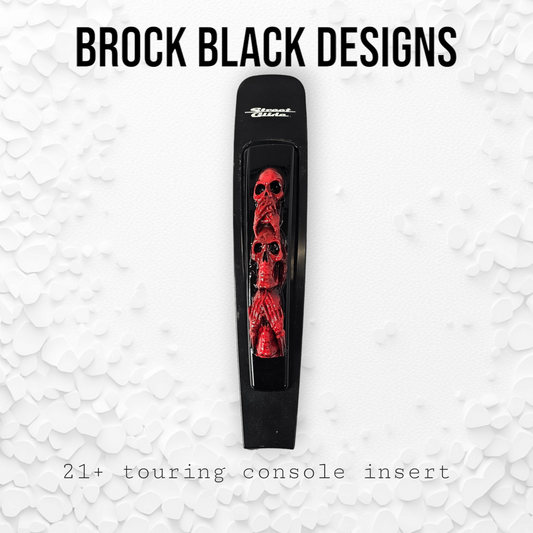 21+ touring console insert 3D see no evil