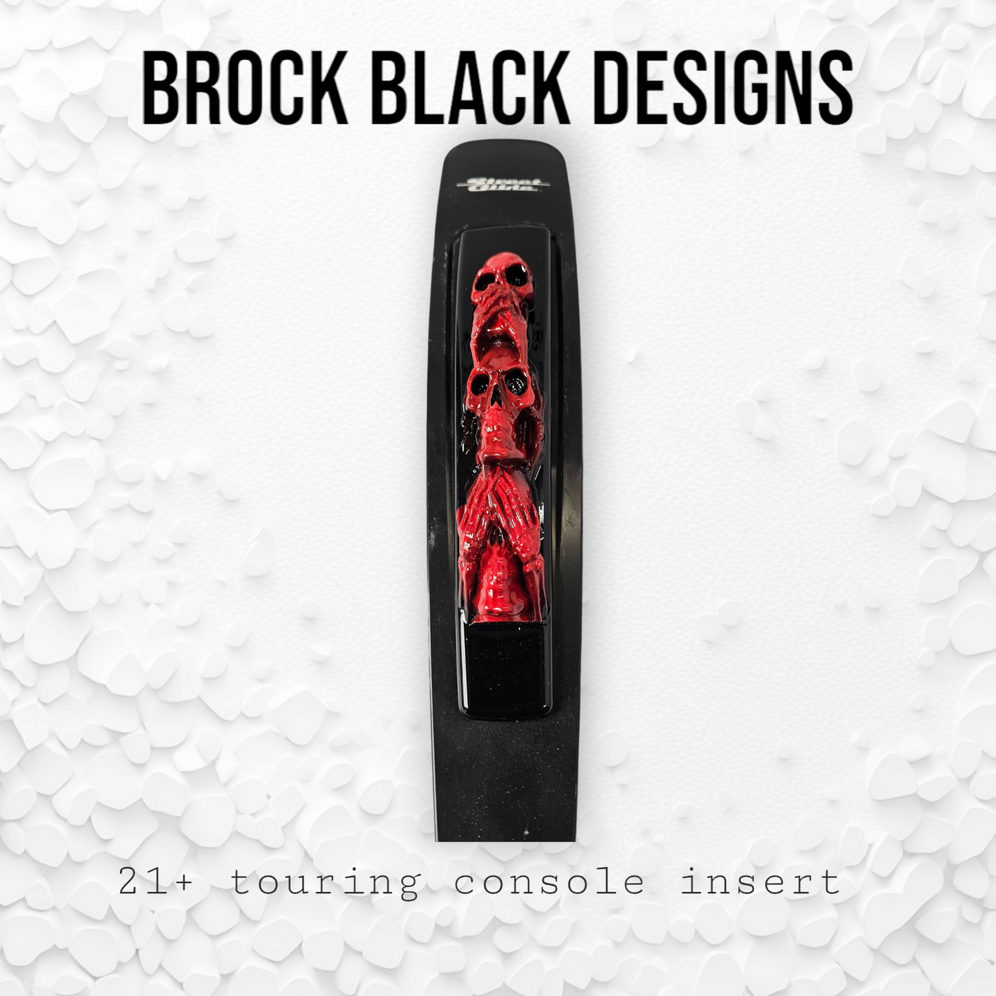 21+ touring console insert 3D see no evil