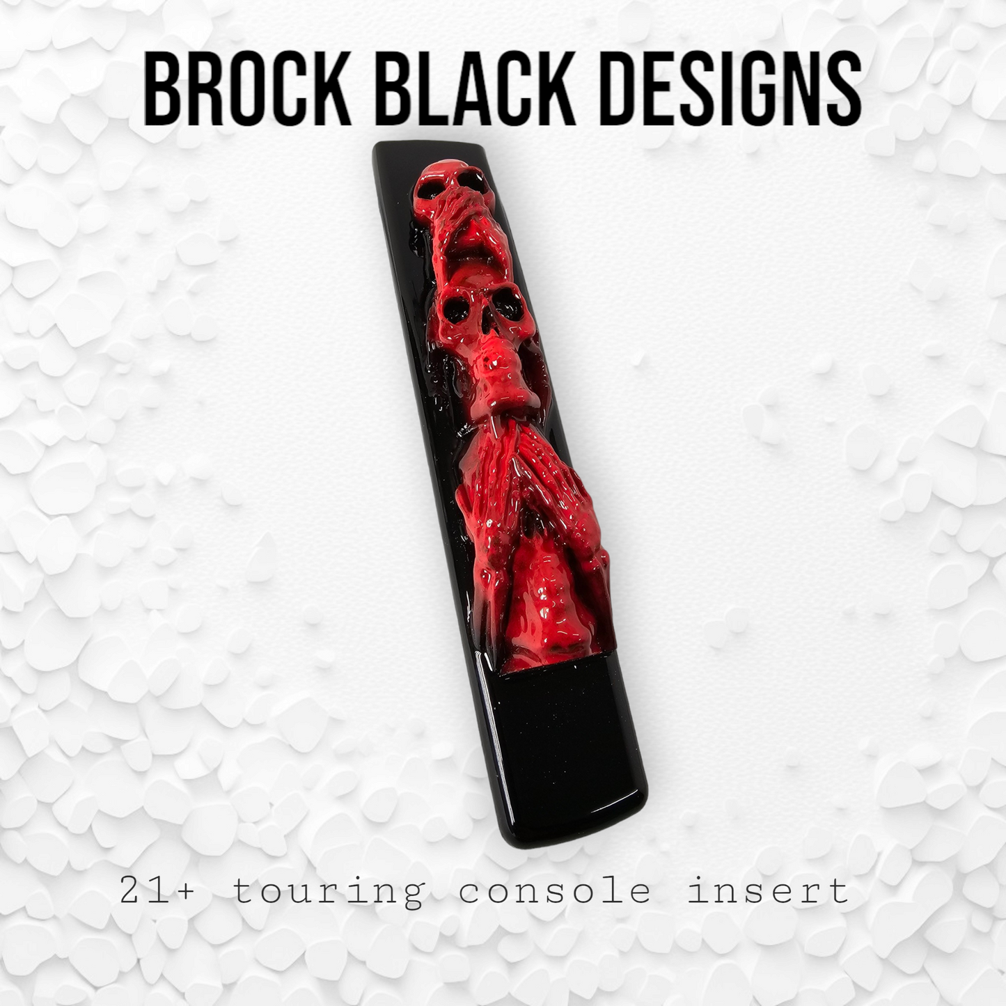 21+ touring console insert 3D see no evil