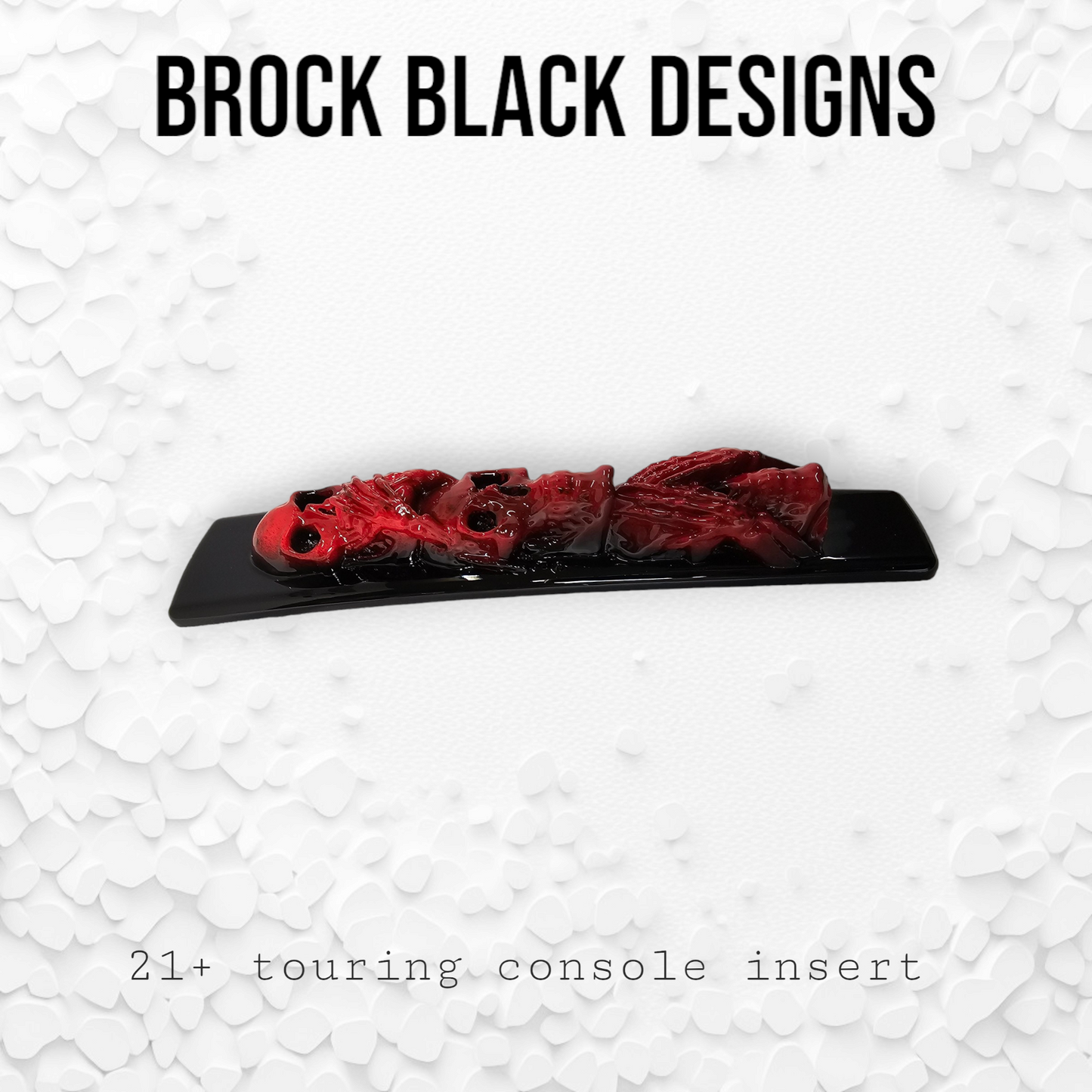 21+ touring console insert 3D see no evil