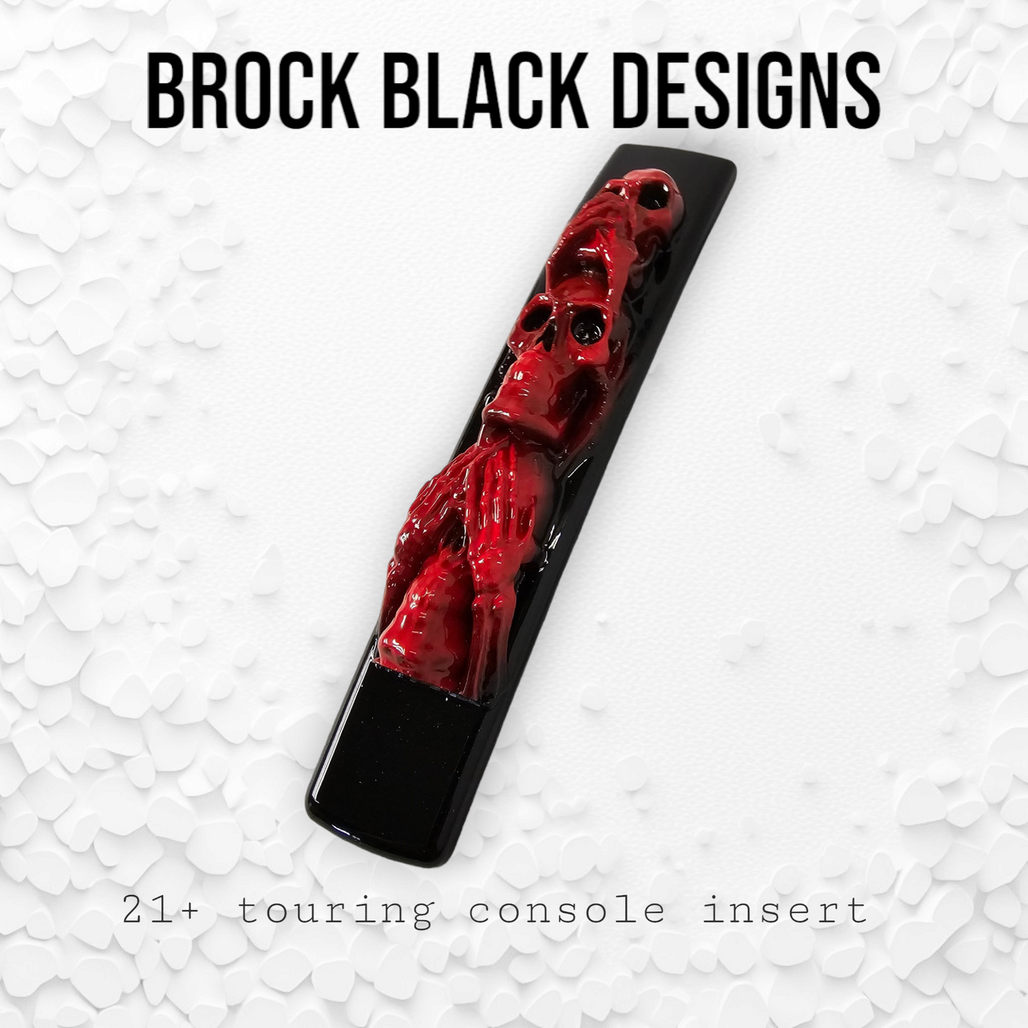 21+ touring console insert 3D see no evil