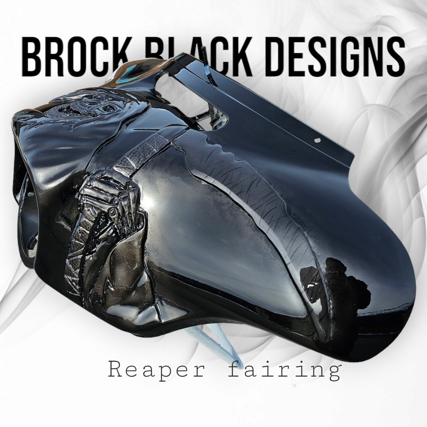Harley Fairing batwing Grimm Reaper