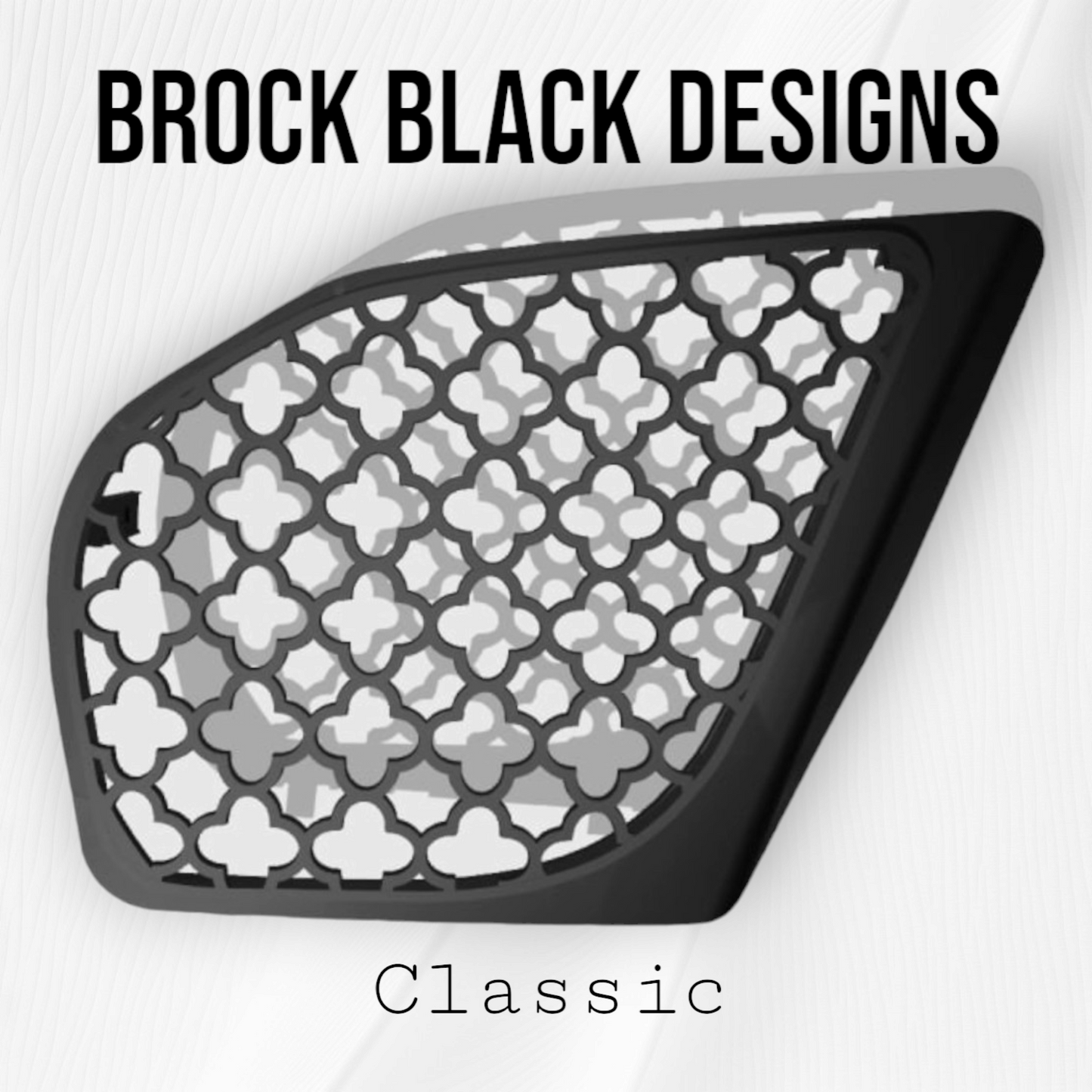 98 to 2024 Road Glide 3D FAFO speakers grill covers set