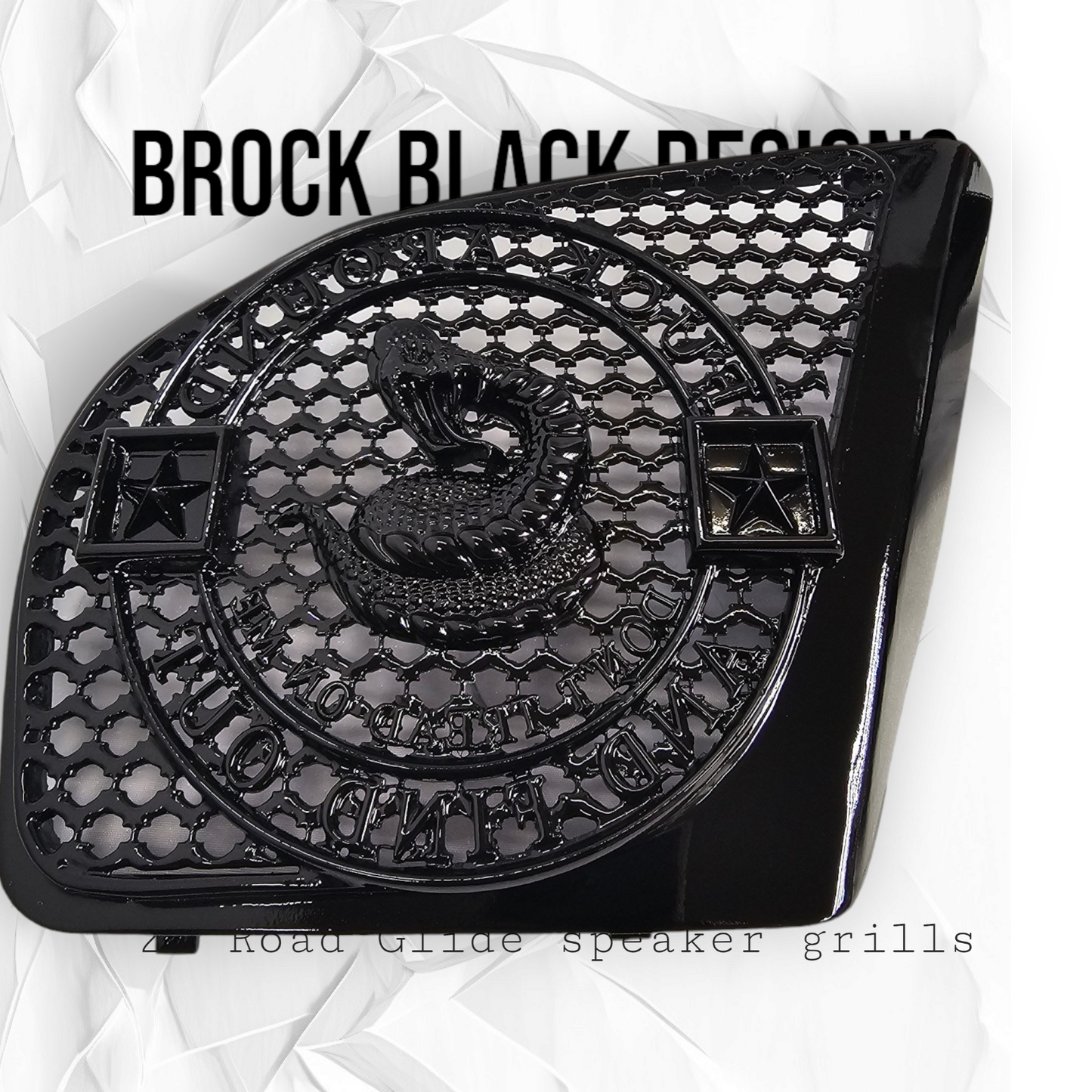 2024 Road Glide Dont Tread on Me various decorative speakers grill covers sets