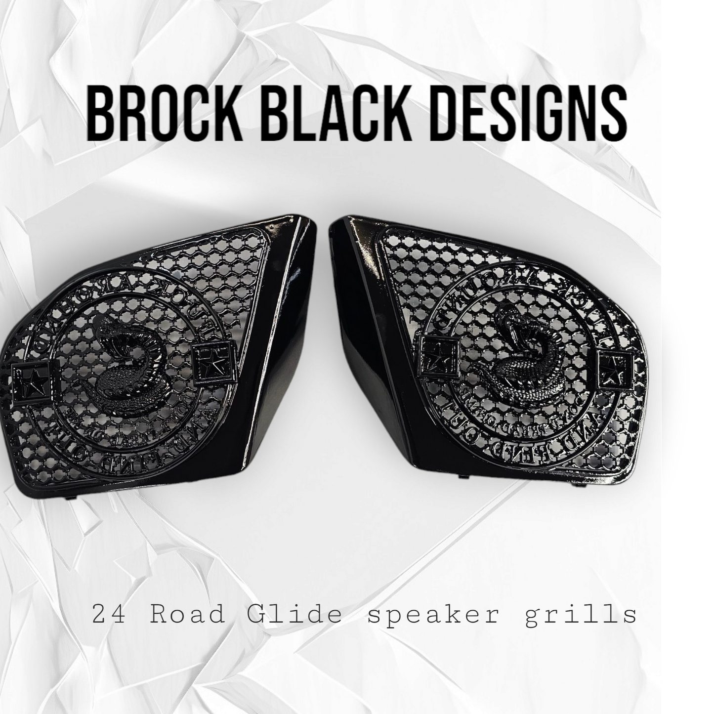 2024 Road Glide Dont Tread on Me various decorative speakers grill covers sets