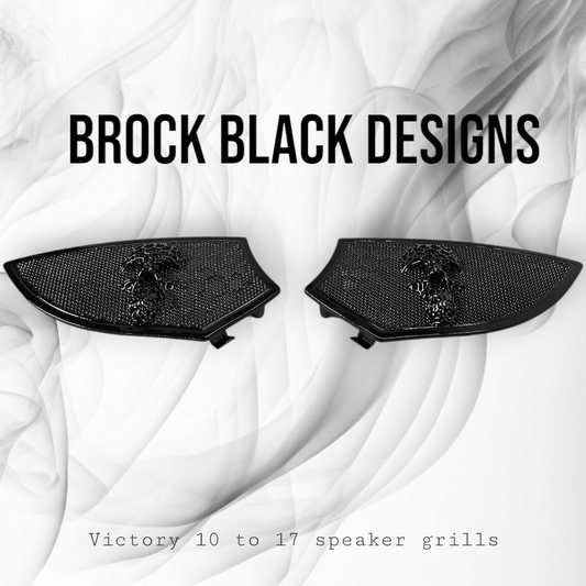 Webbed skull inner Victory grills