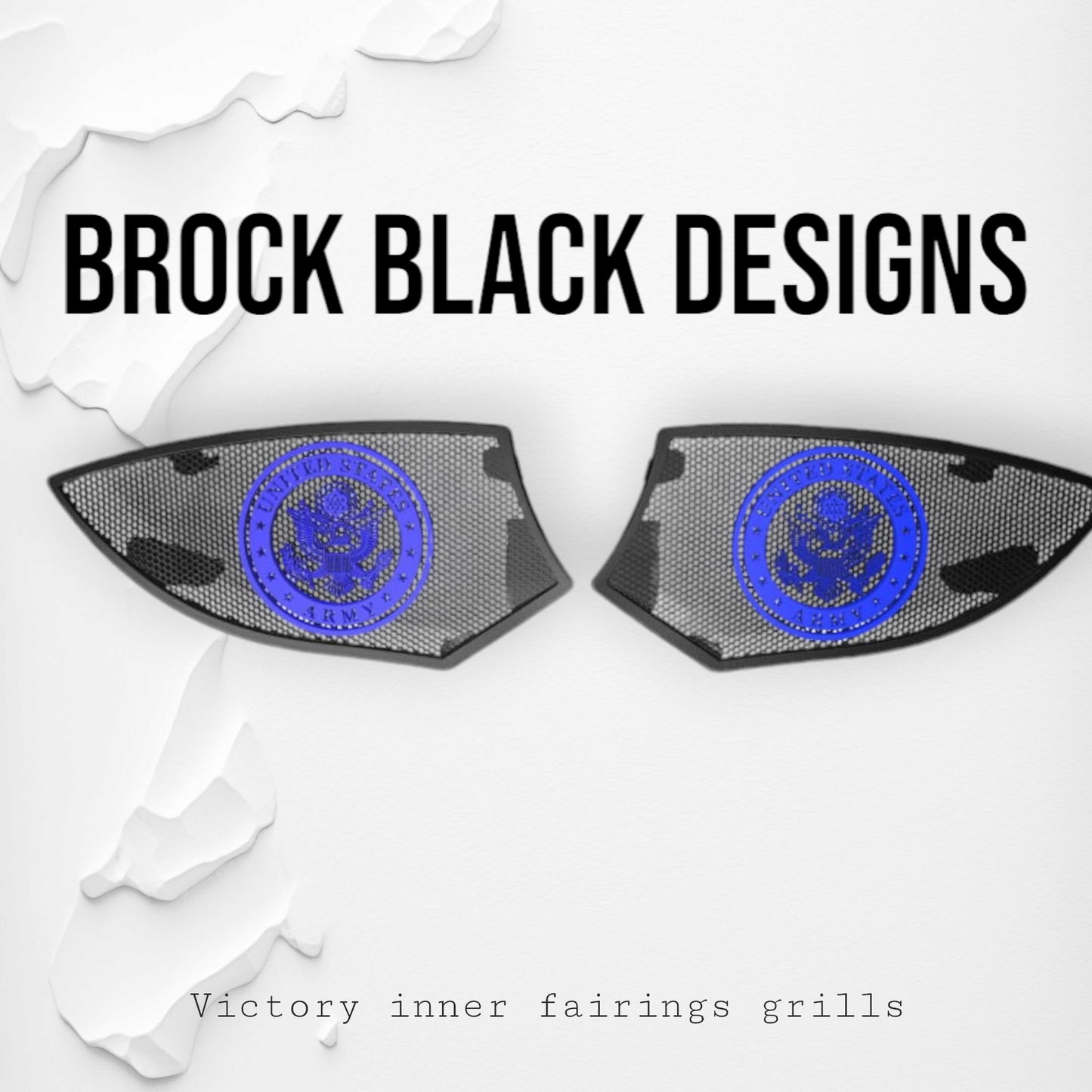 Army seal inner Victory grills