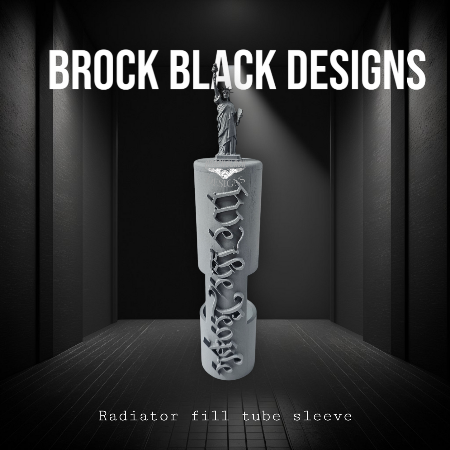 23.5 + radiator fill tube Statue of liberty We the People sleeve