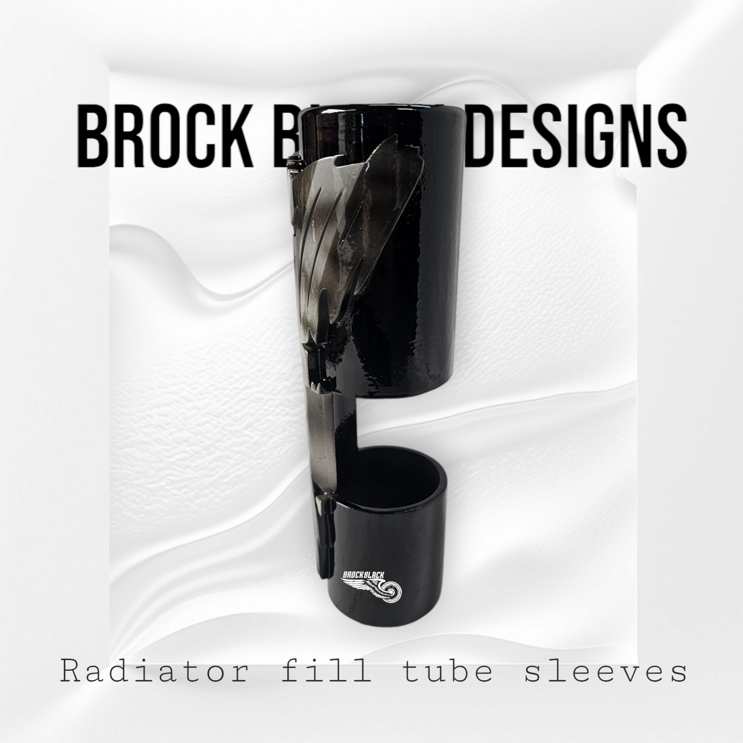 23.5 + radiator fill tube tattered American flag sleeve