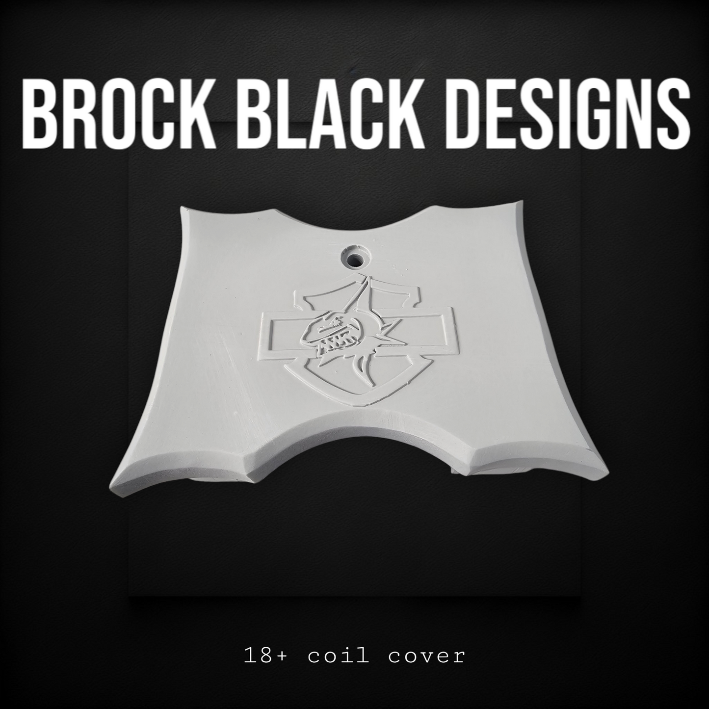 18+ Shark themed Coil Cover