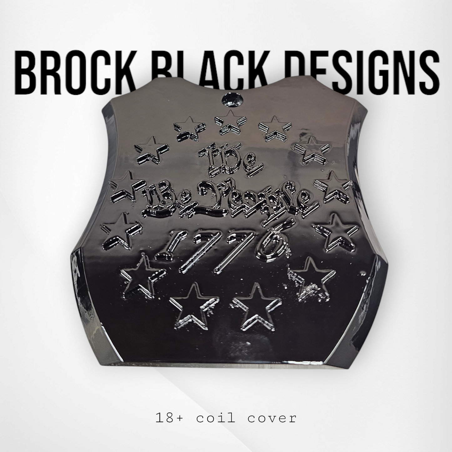 18+ We the people themed Coil Cover