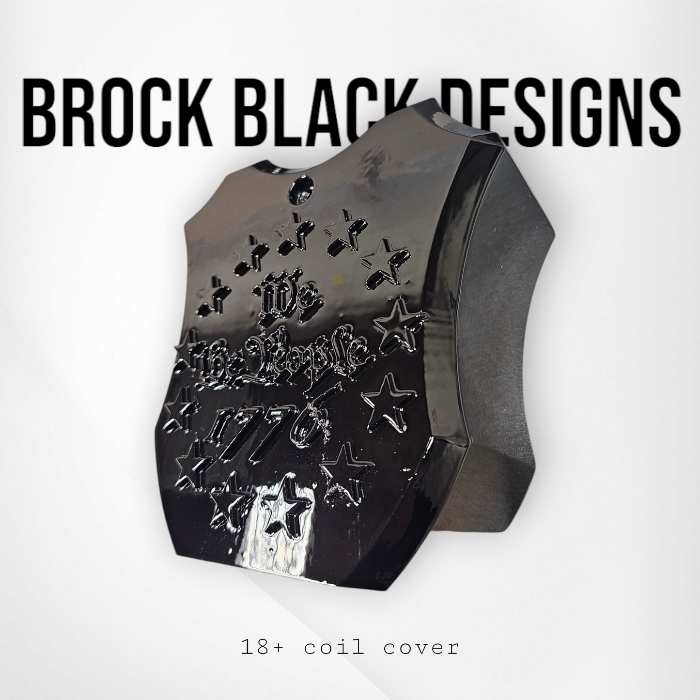 18+ We the people themed Coil Cover