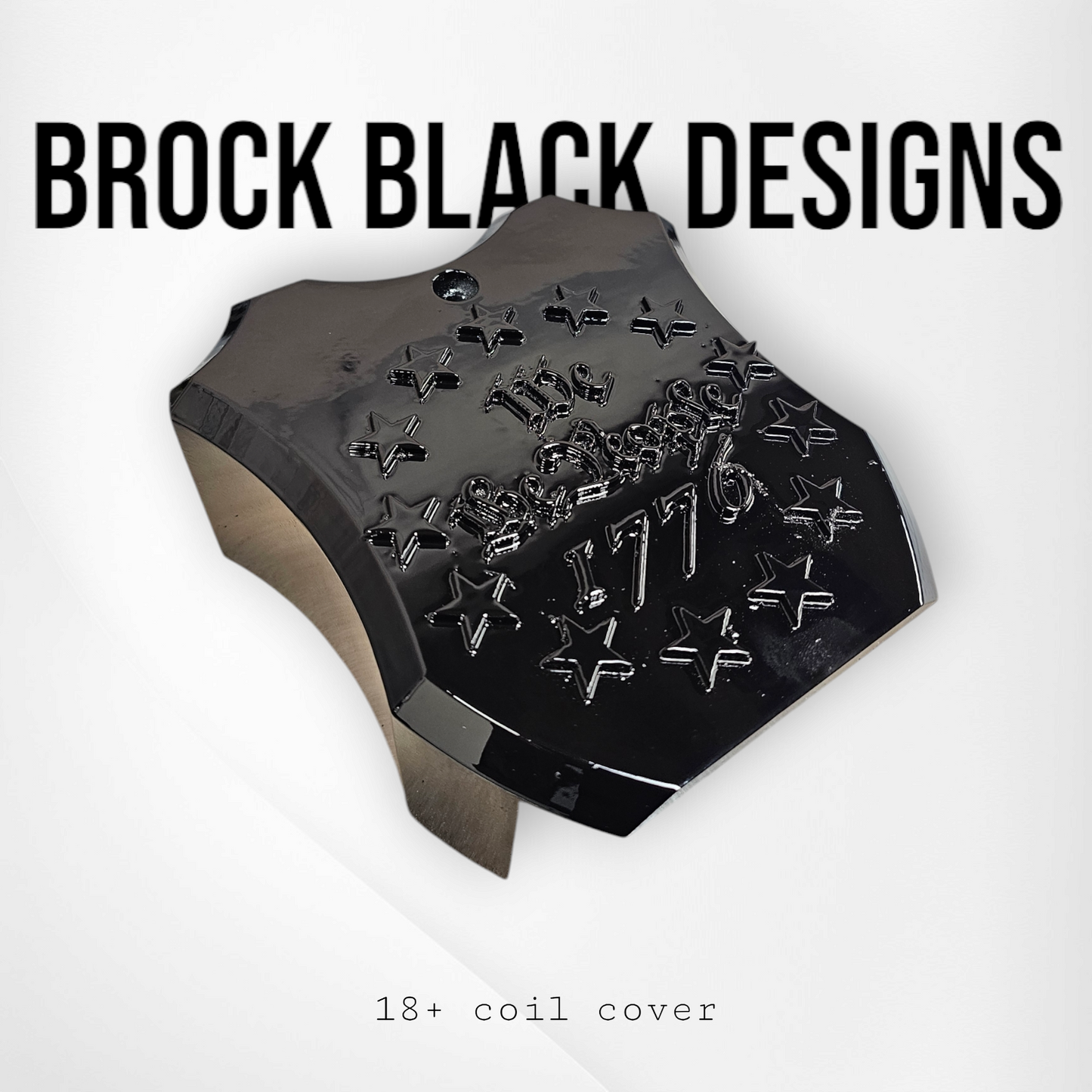 18+ We the people themed Coil Cover