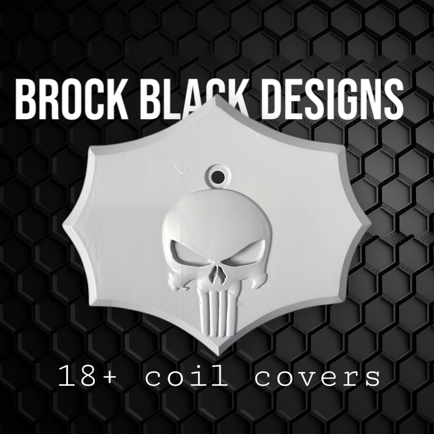 18+ punisher themed Coil Cover