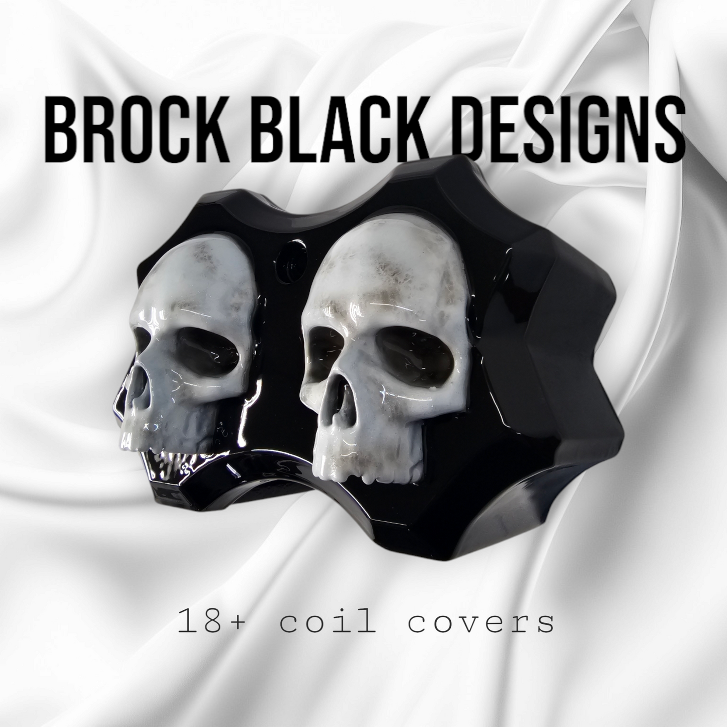 18+ Ancient Skull themed Coil Cover