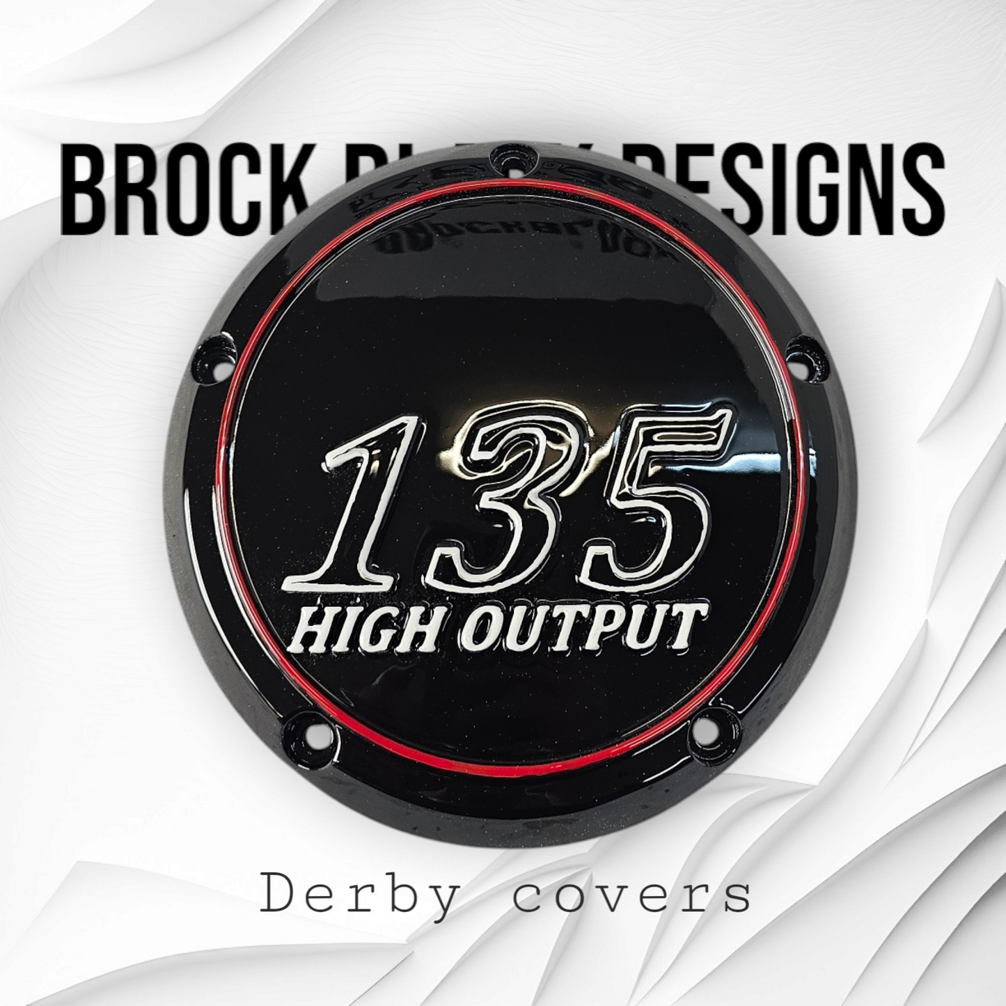Engine size derby cover