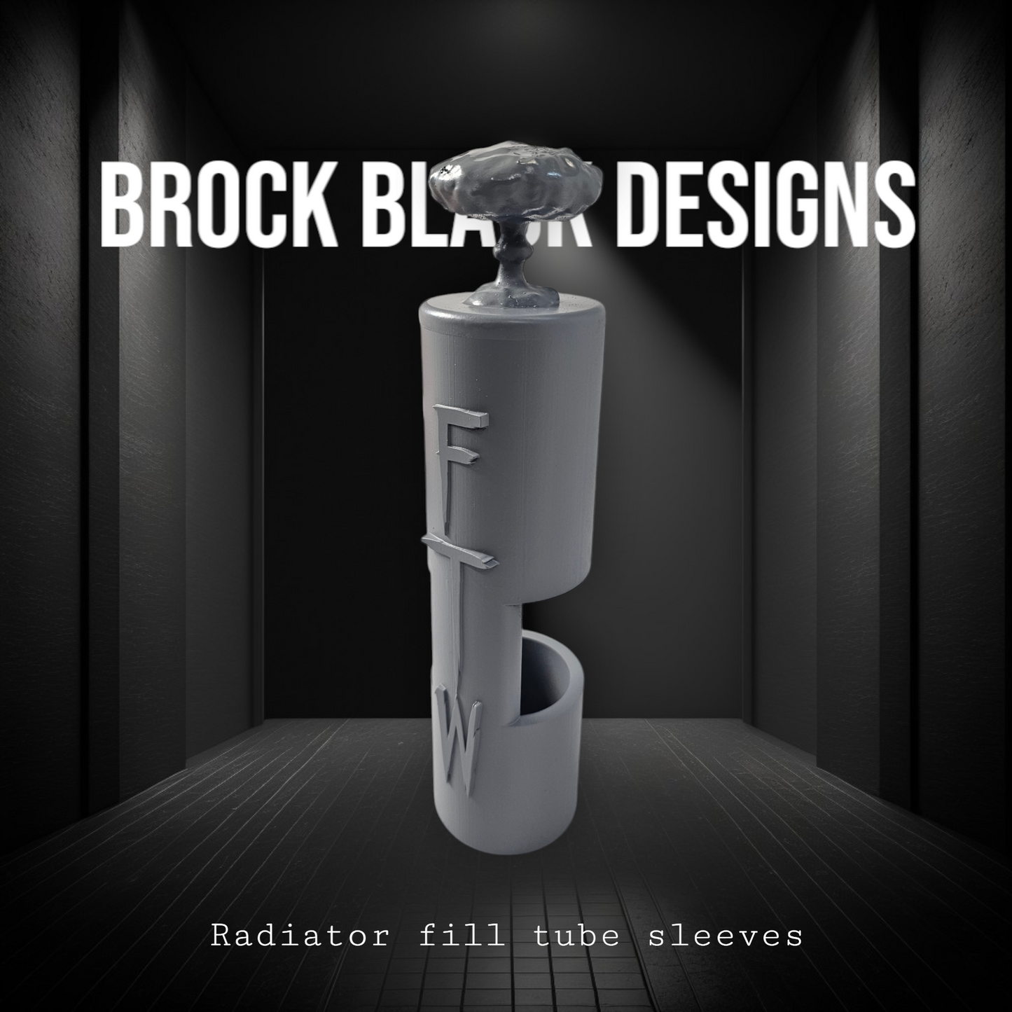 23.5 + radiator fill tube FTW Atomic bomb theme