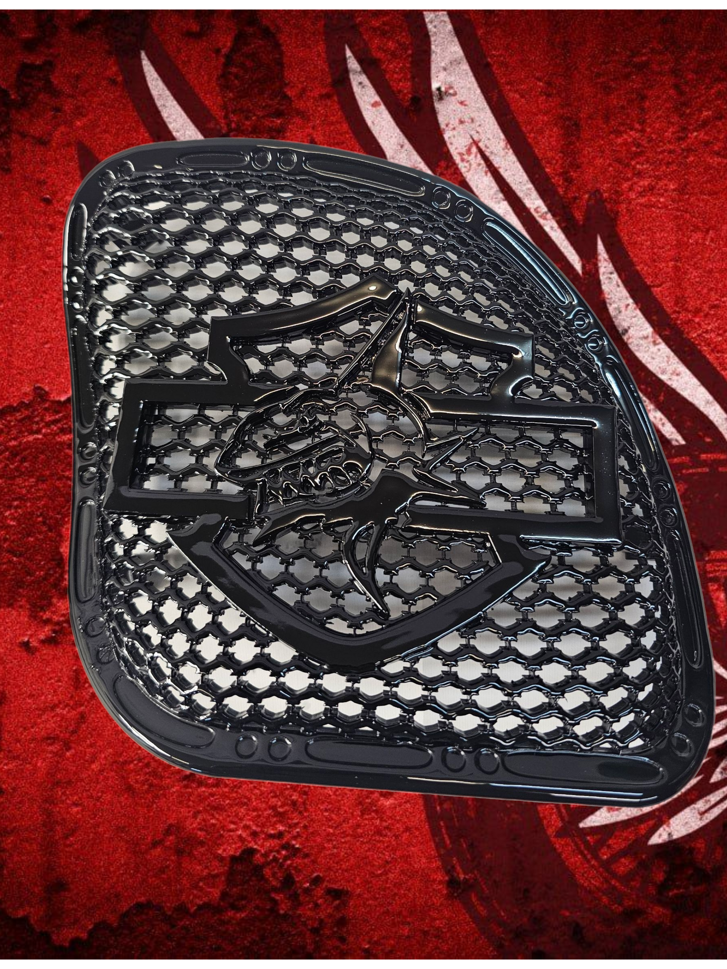 98 to 2024 Road Glide 3D shield speakers grill covers set