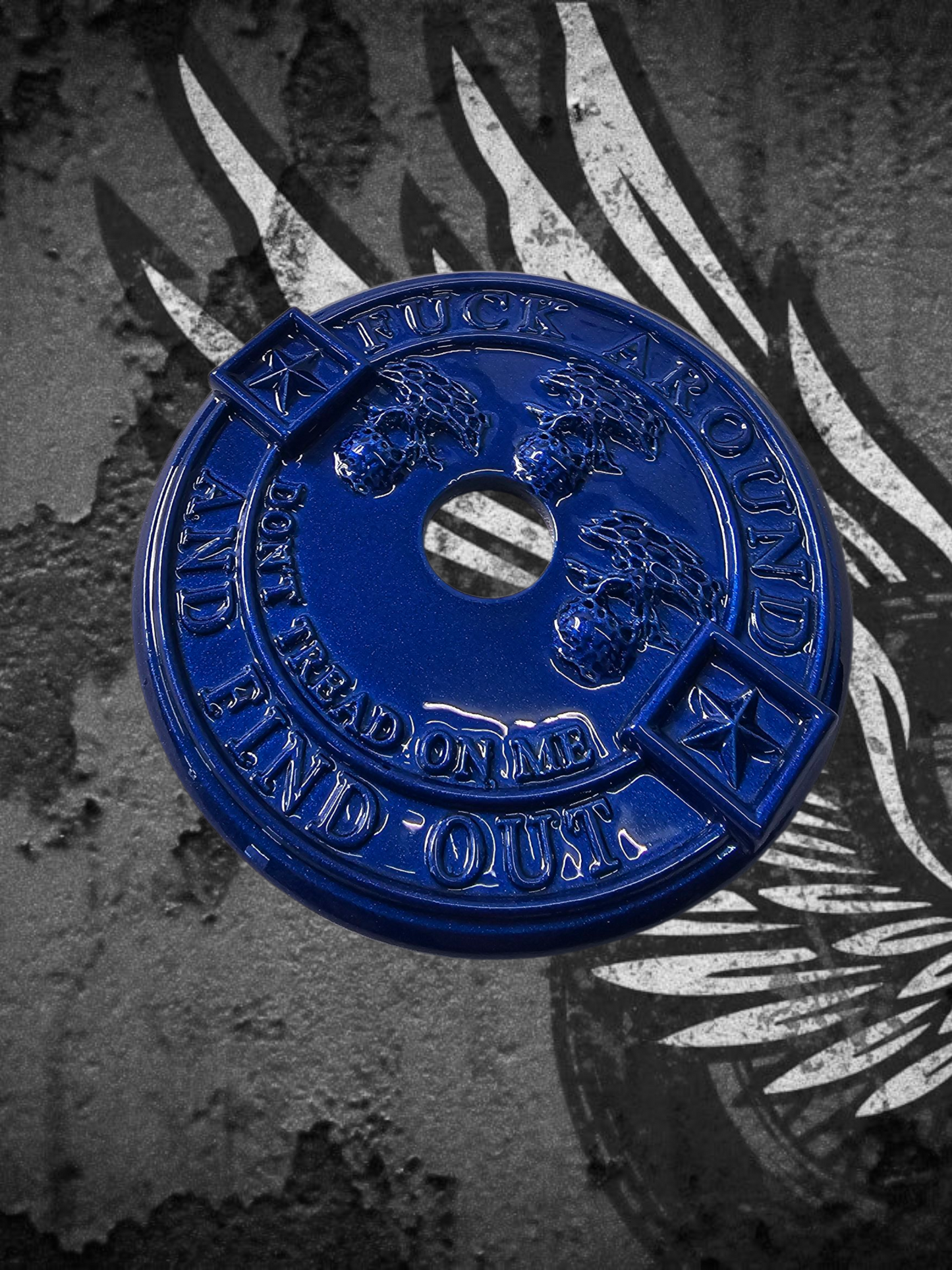 117 air cleaner insert 3D FAFO webbed skulls