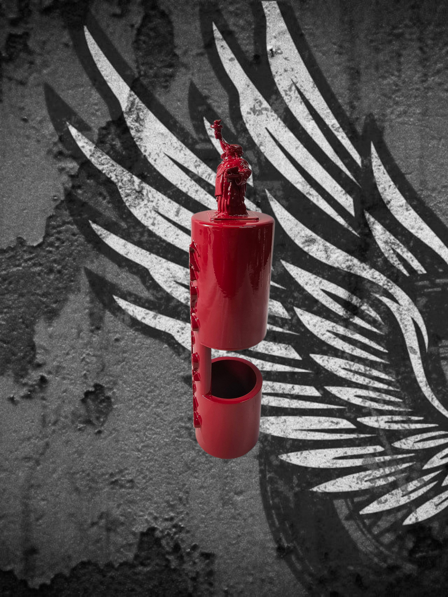 23.5 + radiator fill tube Statue of liberty We the People sleeve