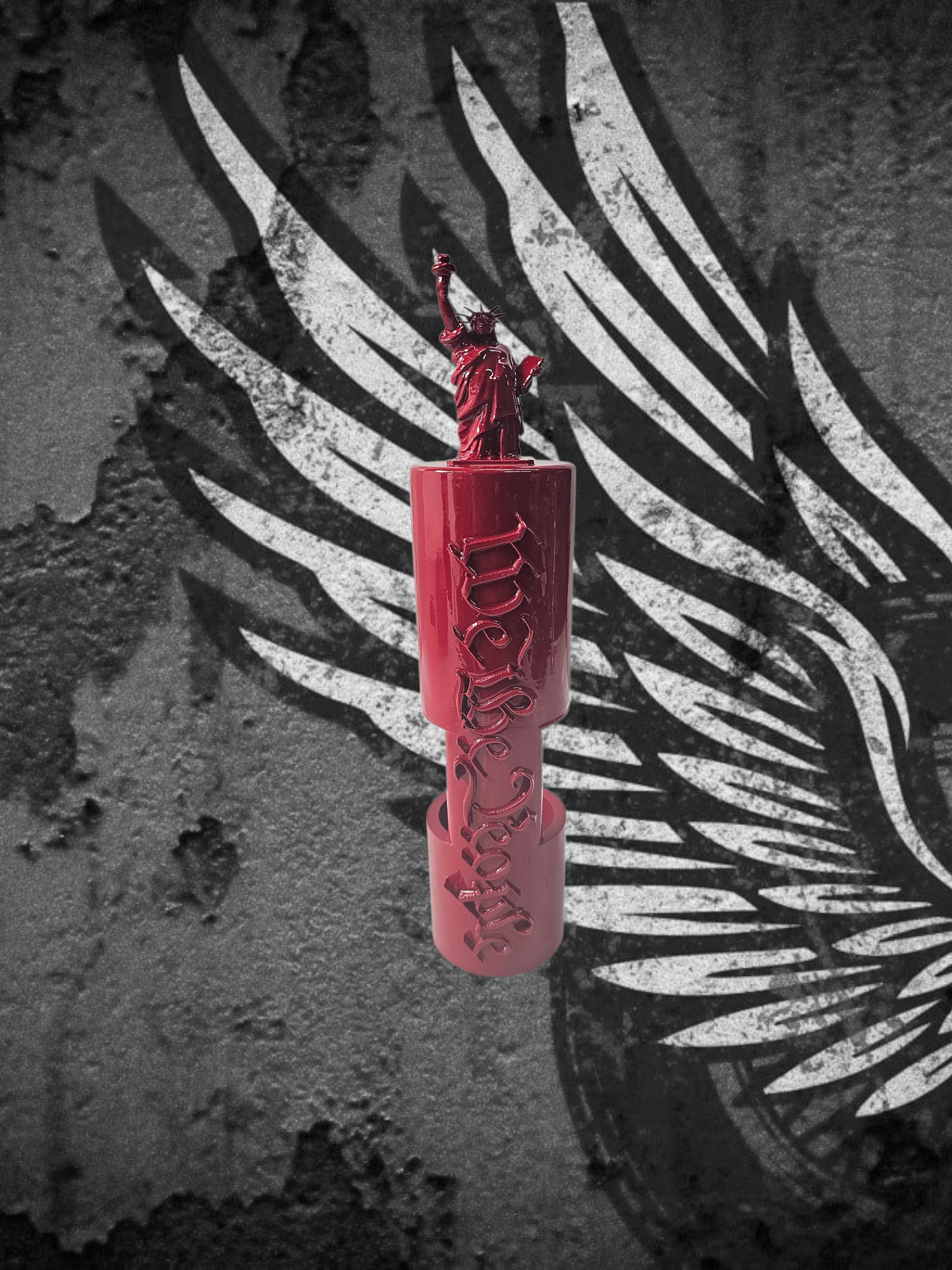 23.5 + radiator fill tube Statue of liberty We the People sleeve