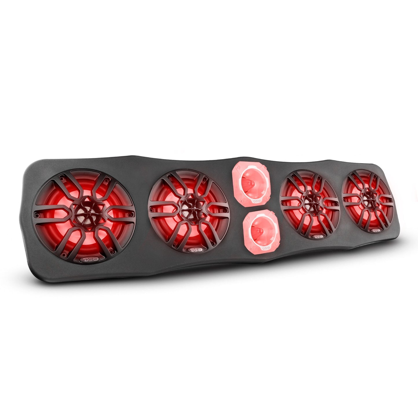 37” Universal Roll Cage Enclosure - 4x 6.5” Speakers and 2x 3.78” Tweeters