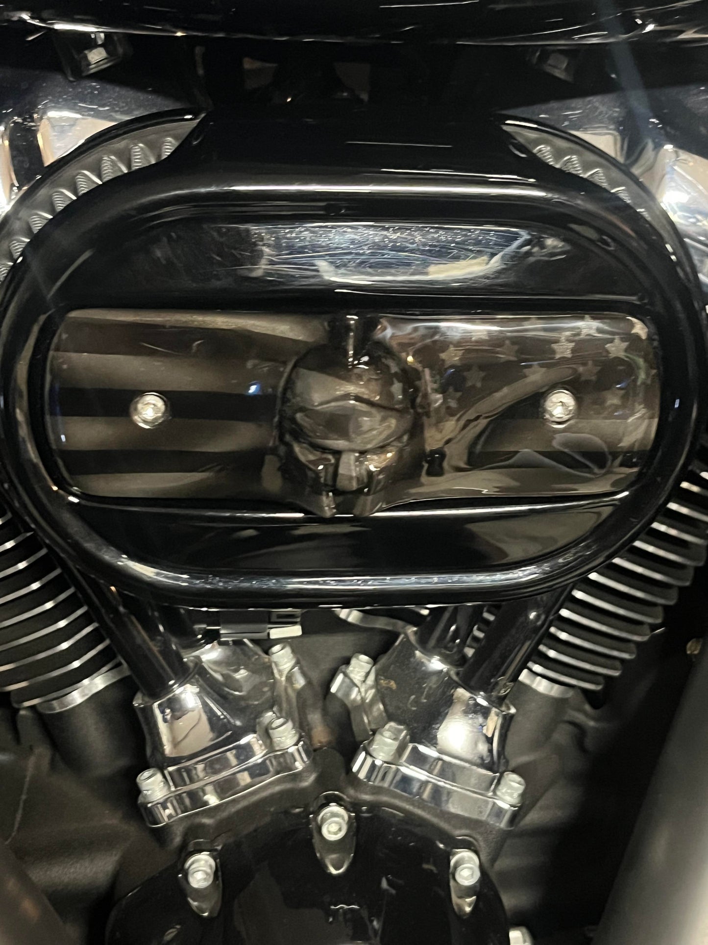 114 & 117 air cleaner insert 3D Spartan Flag