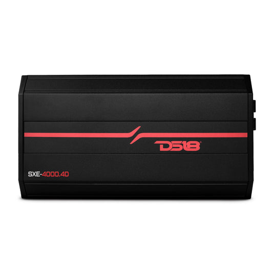 SXE Class D 4-Channel Full-Range Amplifier 4 x 275 RMS @ 4-Ohm 4000 Watts
