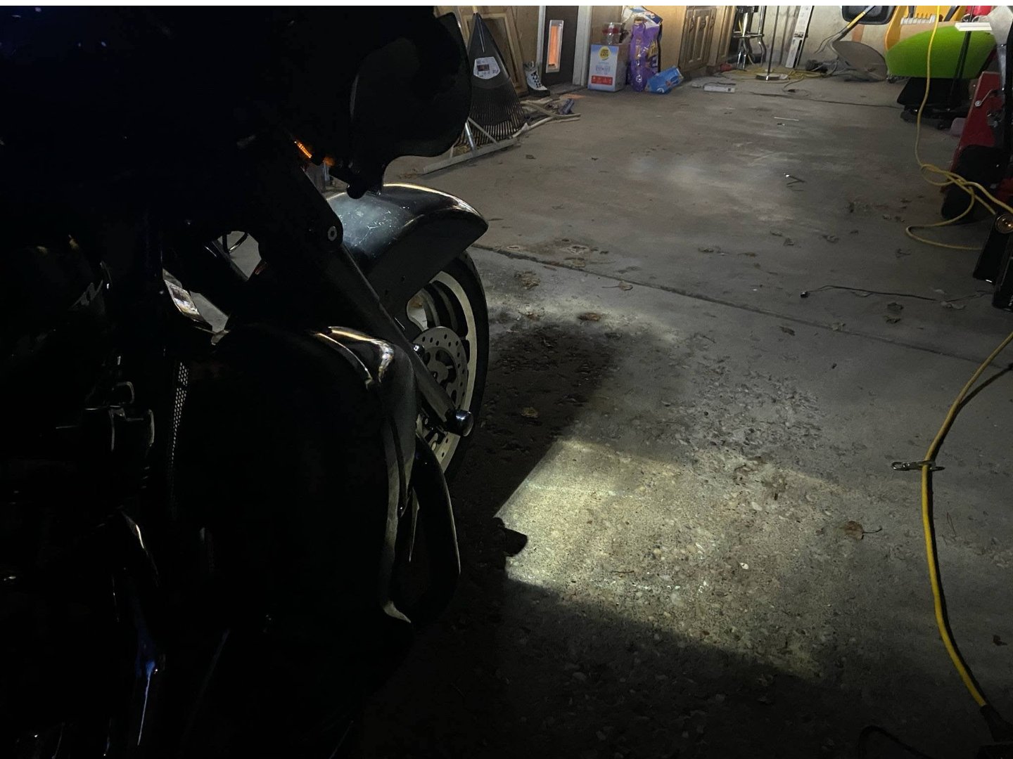 Harley chin spoiler NON RAKED