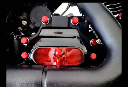 Transmission insert 3D Punisher skull