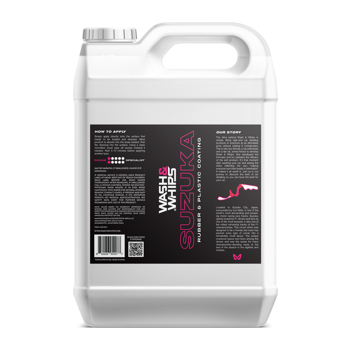 WASH&WHIPS Suzuka Rubber & Plastic Coating