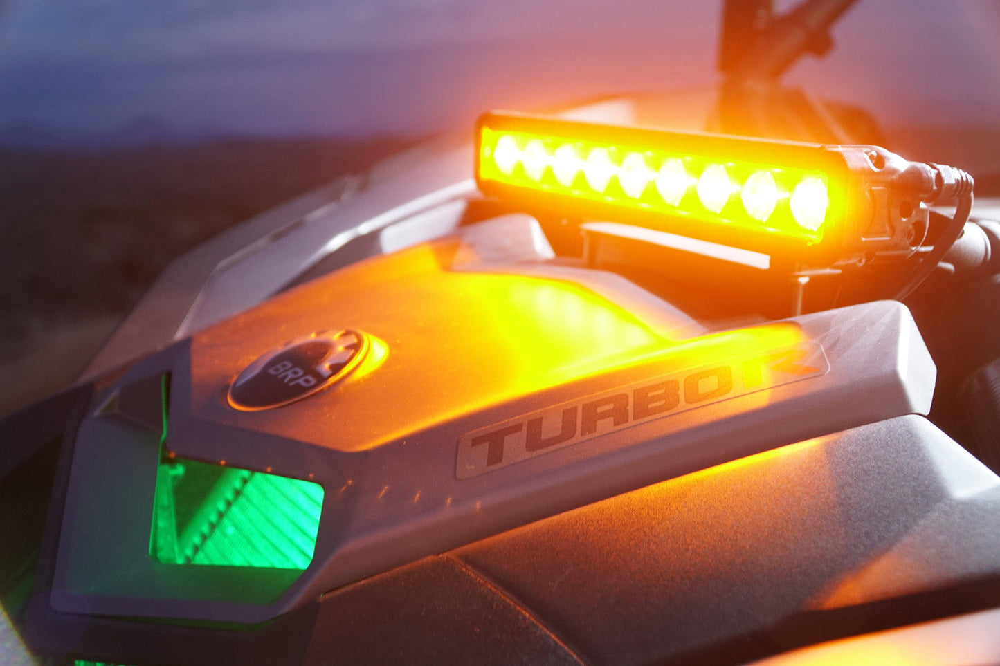 2017-2024 Can-Am Maverick X3 Shock Mount Bracket For 12" Light Bar