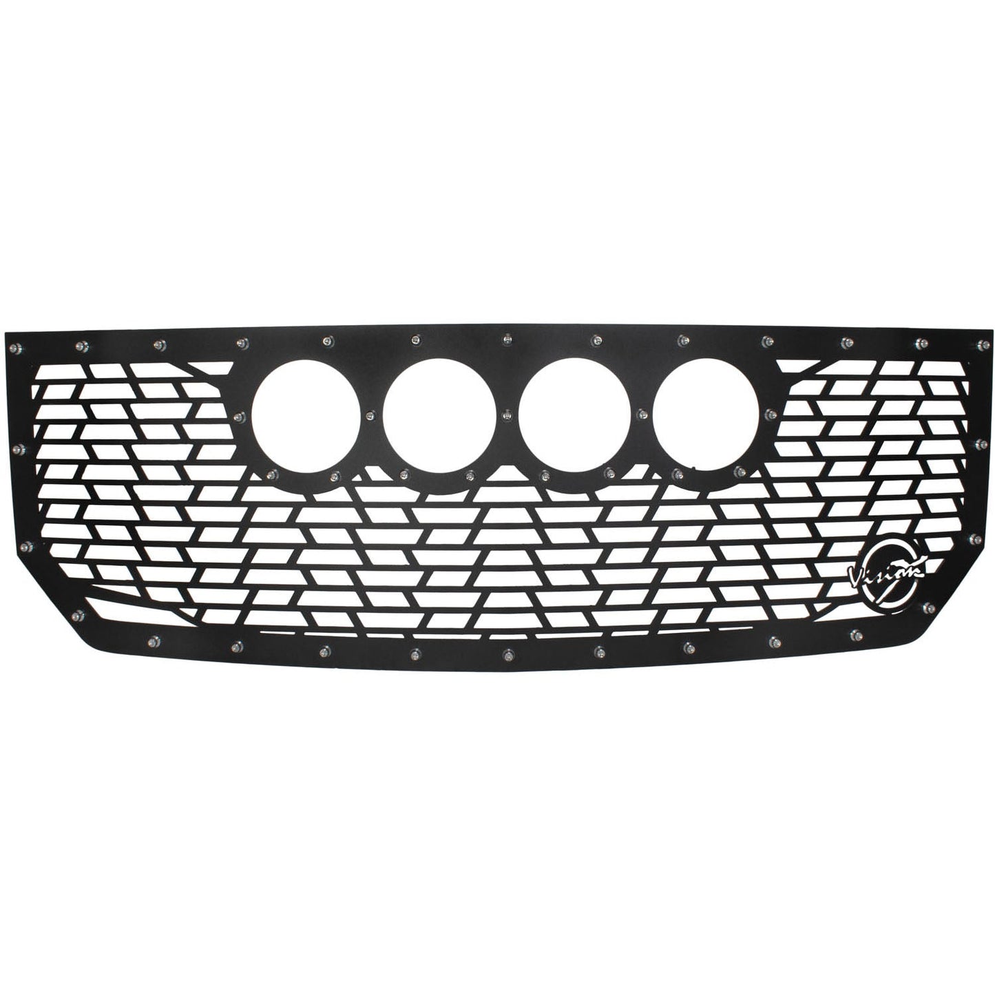 2016-2019 Chevy Silverado 1500 Grille Fits (4) 4.7" CG2 Light Cannons