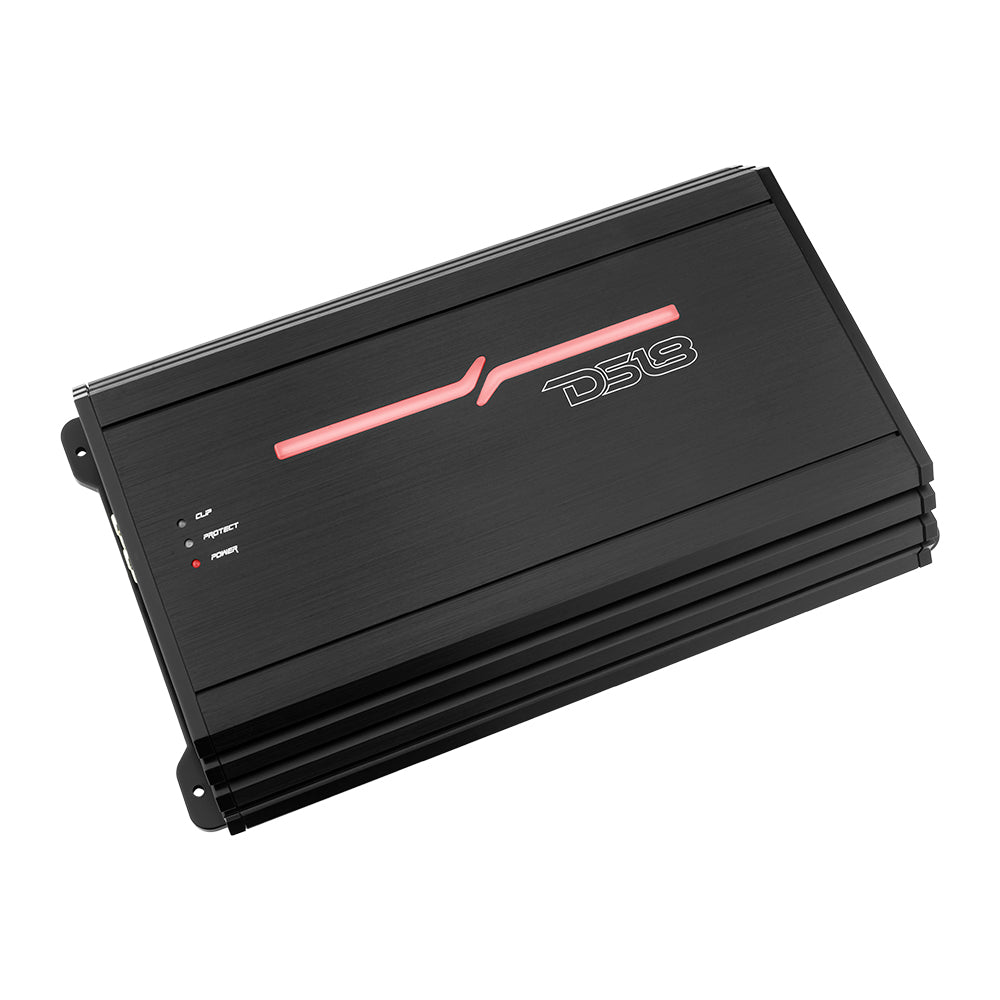 DS18 ZR112LD-PKG Bass Package 12" Subwoofer In a Ported Box With Amplifier and Amplifier Installation Kit - ZR112LD + ZR1000.1D Amp + AMPKIT4