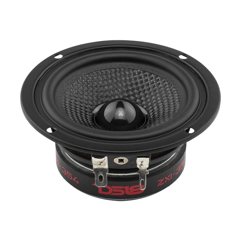 ZXI 3.5" Full-Range Speakers with Kevlar Cone 40 Watts Rms 4-Ohm