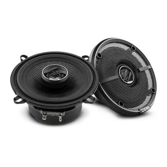 ZXI 5.25" 2-Way Coaxial Speakers with Kevlar Cone 60 Watts Rms 4-Ohm