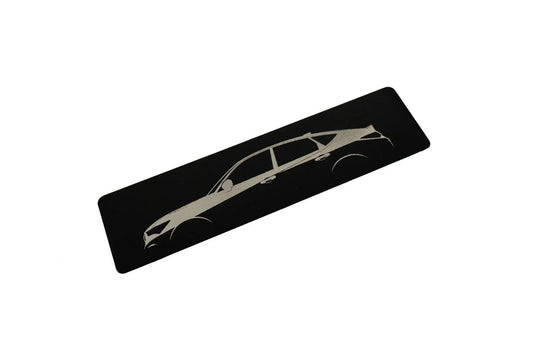 Acura Integra DE Outline Weathertech Floor Mat Logo Insert (Metal Etched) - 2023+ Integra